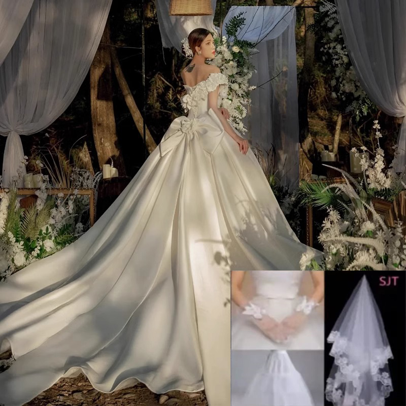  S+Dragoning model+wedding dress 3 pieces set   + $20.43 