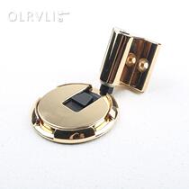 Strong magnetic door stop bathroom door stop silent push-pull mechanical floor suction invisible anti-collision floor push door suction installation