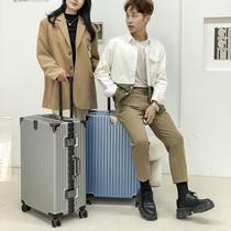 TAO long-distance travel trolley case business gift large flower angle fashionable aluminum frame boarding case advertising promotion awards