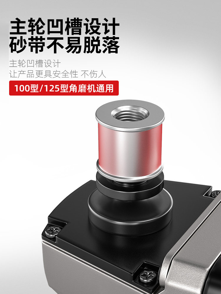 Angle Grinder Modified into Belt Sander Set, Small Belt Sander Stand, Sandpaper Machine for Grinding Wood, Metal, and Sharpening Kitchen Knives