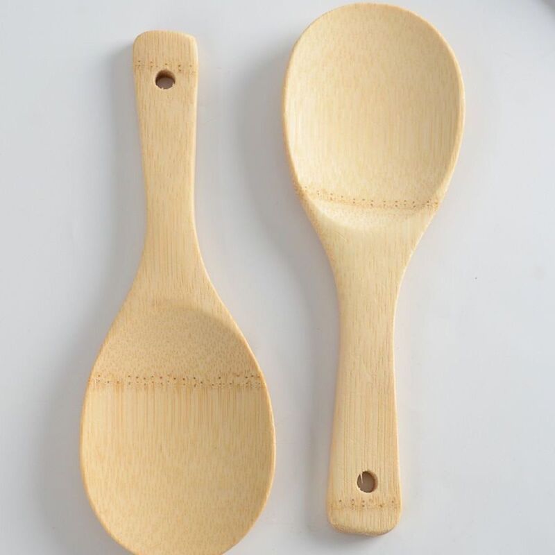 Rice Spoon for Home Use, Non-Stick, Thickened, Suitable for Cooking, Rice Spatula, Bamboo Rice Spoon, Non-Stick Pan Special, Large Wooden Spoon Rice Spoon for Home Use, Non-Stick, Thickened, Suitable for Cooking, Rice Spatula, Bamboo Rice Spoon, Non-Stick Pan Special, Large Wooden Spoon