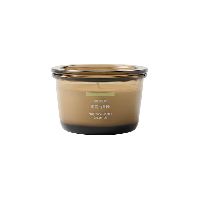Muji, ароматерапия, ароматическая свеча с маракуйей, жасминовый чай, подарочная коробка, 180 г