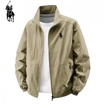 Paul aibner men's jacket windproof waterproof outdoor three-proof jacket loose large size casual jacket