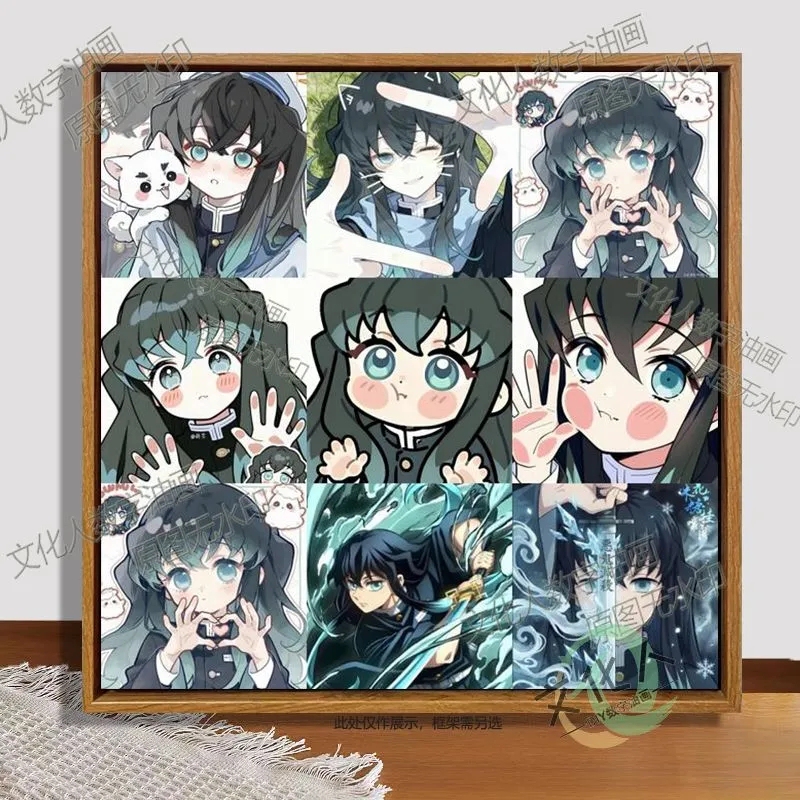 High-Quality Demon Slayer Anime Tokitou Muichiro Diamond Painting DIY Cartoon Round Diamond Square Diamond Handmade Gift Decorative Painting High-Quality Demon Slayer Anime Tokitou Muichiro Diamond Painting DIY Cartoon Round Diamond Square Diamond Handmade Gift Decorative Painting