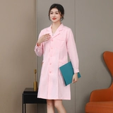 Элитный белый халат, униформа врача, униформа медсестры для школьников, короткий рукав