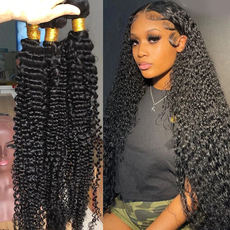 Показать Парики 3pcs peruvian hair kinky
