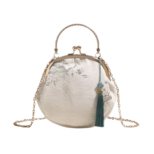 GIRRYA Небольшая цепь, небольшая сумка, сумка через плечо, китайский стиль, с вышивкой