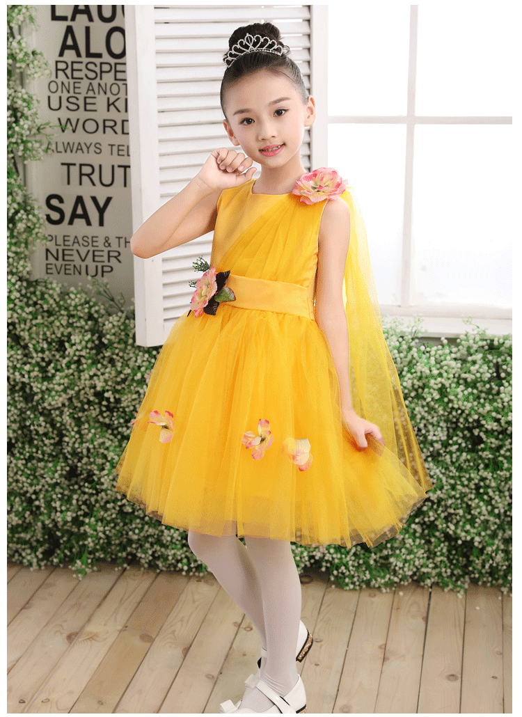 Ngày thiếu nhi Trang phục thiếu nhi Trường tiểu học Điệp khúc Áo dài Công chúa Áo dài Trang phục biểu diễn Đọc trang phục váy đi tiệc trẻ em đẹp