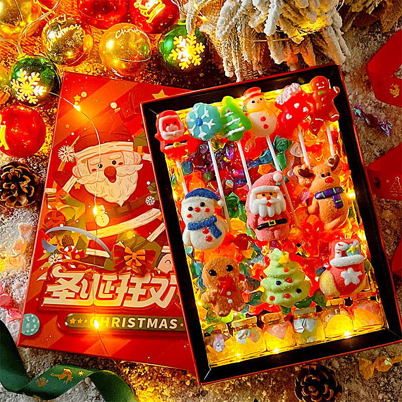 Christmas gifts send girls boyfriends girlfriends creative children Christmas Eve gift boxes kids snacks big gift packages-Taobao