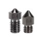 ເຄື່ອງພິມ 3D MK8 ເຫຼັກແຂງ nozzle mold steel nozzle E3D ເຫຼັກແຂງຫົວພິມ M6 ທົນທານຕໍ່ພັຍສູງ