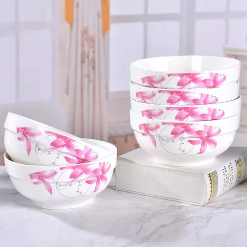 4,5/5/5,5 дюйма керамическая чаша домашнее напиток каша миска миска миска Микроволновая печь Специальная чаша китайская посуда Керамическая чаша