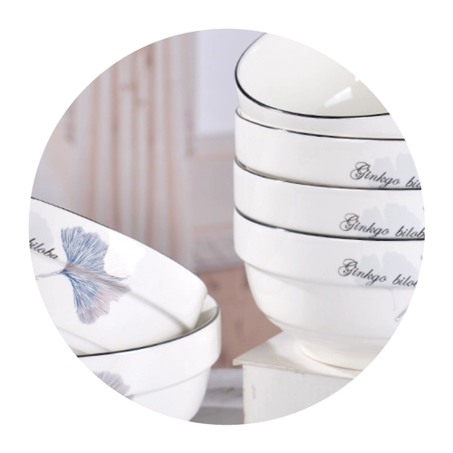 4,5/5/5,5 дюйма керамическая чаша домашнее напиток каша миска миска миска Микроволновая печь Специальная чаша китайская посуда Керамическая чаша