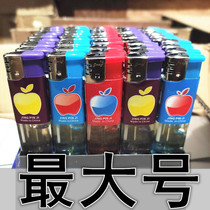 50-100 large disposable open flame lighters windproof household supermarket convenience store electronic lighters durable