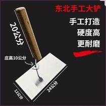 Stainless steel large shovel blade mahjong square shovel tile knife trowel brick knife gray knife northeast wall masonry tool