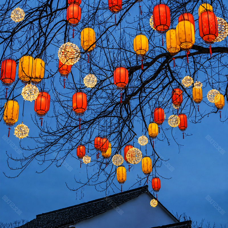 Mid-Autumn Festival and National Day Red Lanterns Outdoor Waterproof Rattan Ball Lights String Lights Street Lighting Festive Atmosphere Decoration Hanging Tree Lights Mid-Autumn Festival and National Day Red Lanterns Outdoor Waterproof Rattan Ball Lights String Lights Street Lighting Festive Atmosphere Decoration Hanging Tree Lights