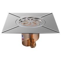 Floor drain cover sewer anti-return and odor blocking renovated bathroom hair filter universal toilet sealing cover 3155