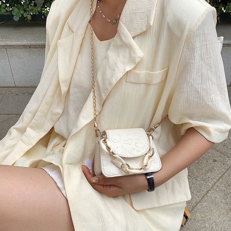 Small and exquisite bags cute mini bags for women 2022 new trendy fashion all-match one-shoulder small square bags