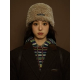 Ретро удерживающая тепло флисовая небольшая дизайнерская шапка, увеличенная толщина, тренд сезона