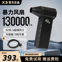 Hurricane Man brushless convenient ducted turbo fan outdoor cross-border camping car dust blower Taiwans popular water blower