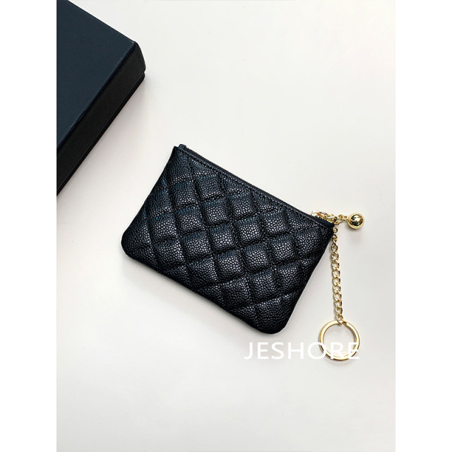 Ultra-thin small fragrant lychee pattern coin purse