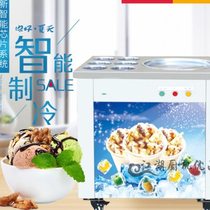 Ice cream roll machine professional standard type fried ice fried yogurt fried milk roll fried ice cream one plate with six cylinders