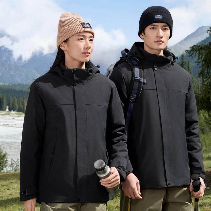 JEEP！男女可穿冬季加厚冲锋衣外套