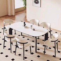 French vintage wind table household small solid wooden plate table rectangular white wax elephant legs eat table