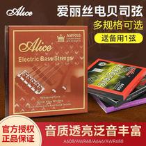 Alice Alice AWR68 electric bass strings professional playing electric bass strings bass set rust-proof bass strings