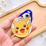 Милый маленький брелок, прямоугольный защитный чехол, чехол для проездного и картхолдер