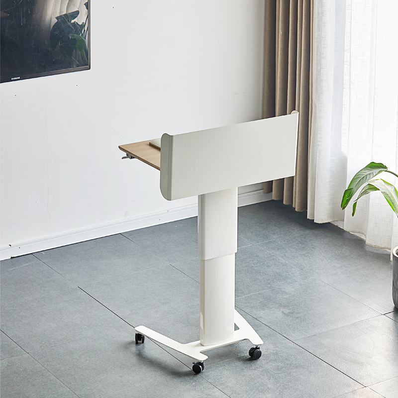 Mobile Speaking Desk Conference Speech Desk Chair Desk Training Classroom Podium Table Lifting Table Greeting Bentdesk Reception Desk-Taobao