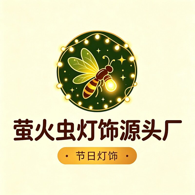 萤火虫灯饰源头厂的LOGO