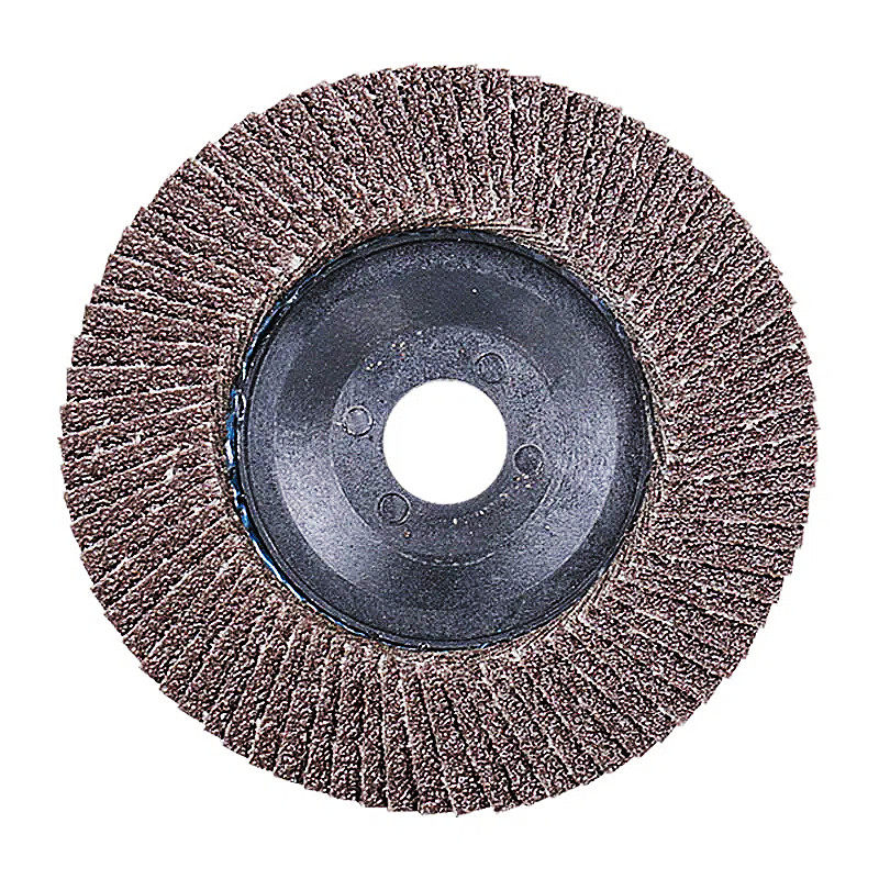 Oumei Abrasive Flap Disc, Calcined Abrasive Cloth, Extra Thick Upgraded Metal Stainless Steel Grinding and Polishing Flat Abrasive Cloth Wheel