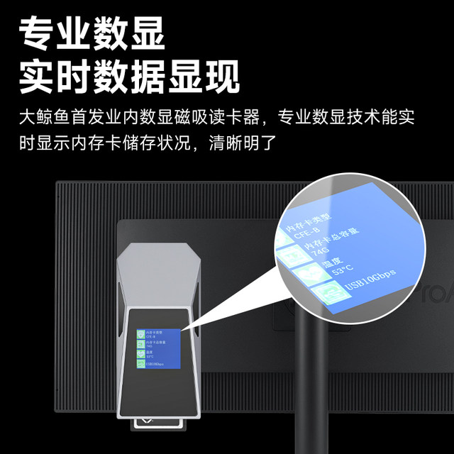 Big Whale High-Speed Cfexpress Card Reader Cfa Camera Card Cfb Memory Card Reader Typec Mobile Phone USB Computer Dual-Use