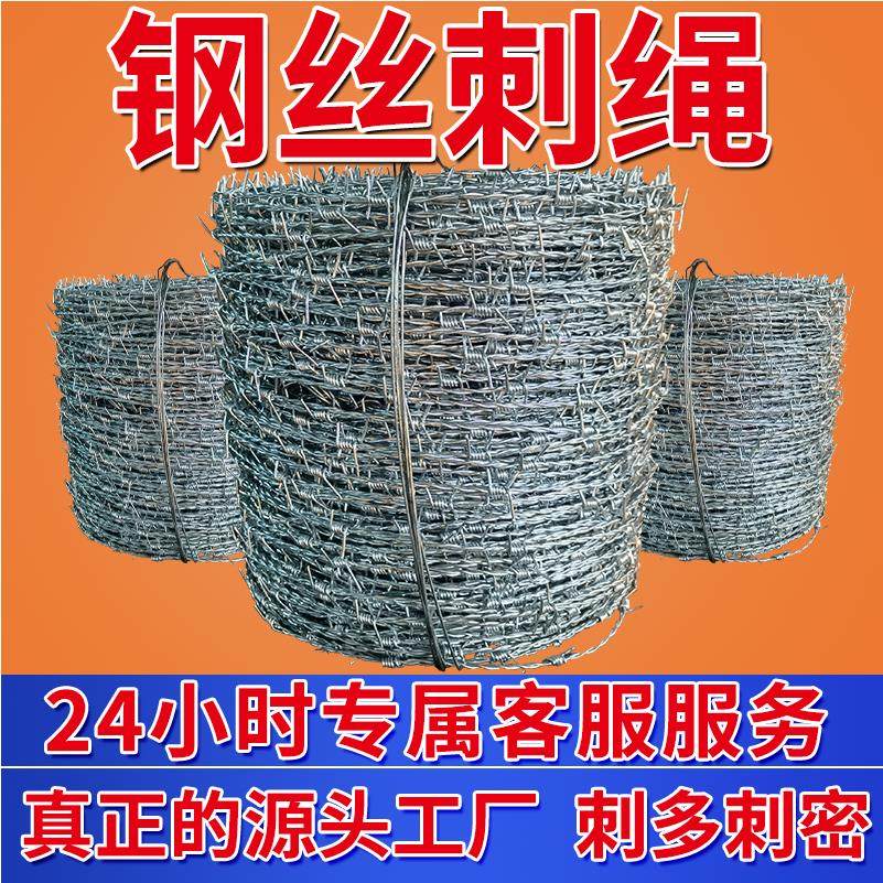 Steel Wire Spike Rope Stainless Steel With Wire Iron Caltrop Wire Iron Caltrop Wire Fence Fence Anti-Sprints anti-theft stab anti-climbing net-Taobao