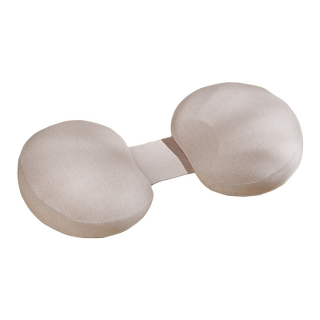 Maternity pillow textured design waist support belly half sugar cloud