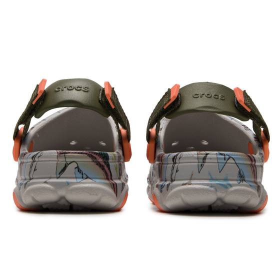 卡骆驰儿童洞洞鞋大童经典特林印花小Clog户外沙滩鞋运动拖鞋凉鞋