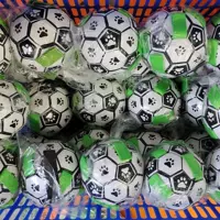 Интерактивный футбол с толстым собакой (около 15 см в диаметре около 15 см)