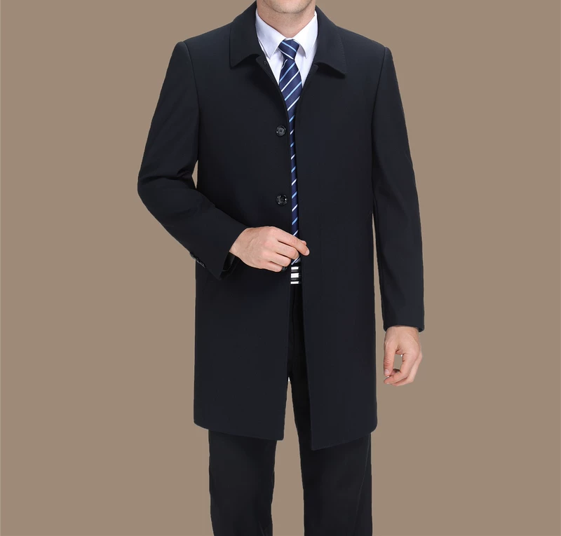 áo sơ mi nữ đẹp 2020 Pierre Cardin Thu Đông 2022 Nam Cao Cấp Thời Trang Áo Gió Áo Khoác Dài Trung Phong Công Sở Bố Mặc Cho Nam áo sơ mi trắng nữ