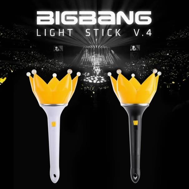 Official Genuine [Voice Control] Bigbang Crown Light Vip Support Stick G-Dragon Light Stick Yg Merchandise Vip