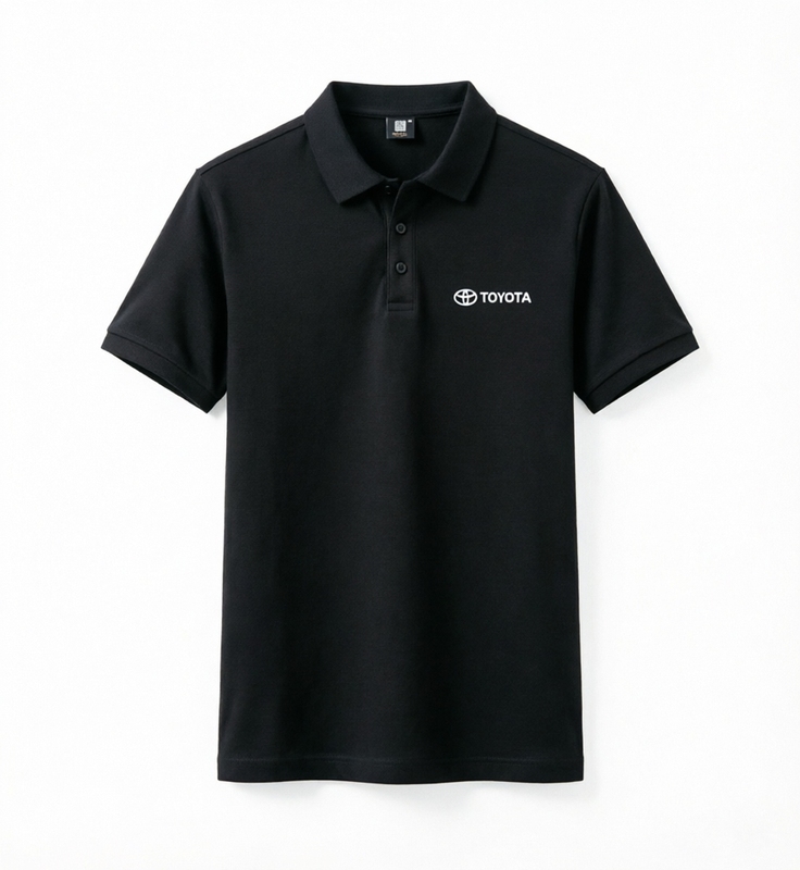 Toyota Car 4S Shop Work Clothes Polo Shirt Lapel Short-Sleeved T-Shirt Printed Logo Men's and Women's Business Casual Clothes Toyota Car 4S Shop Work Clothes Polo Shirt Lapel Short-Sleeved T-Shirt Printed Logo Men's and Women's Business Casual Clothes