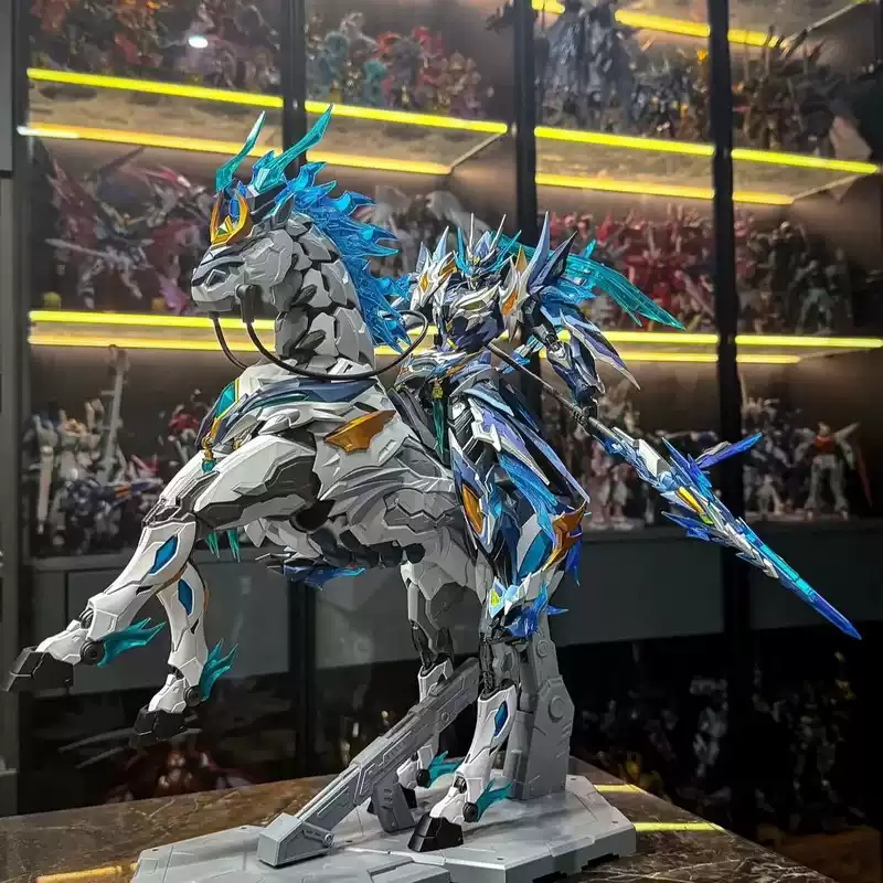 魔动核高达拼装机甲模型敖丙赵云哪吒白起摩