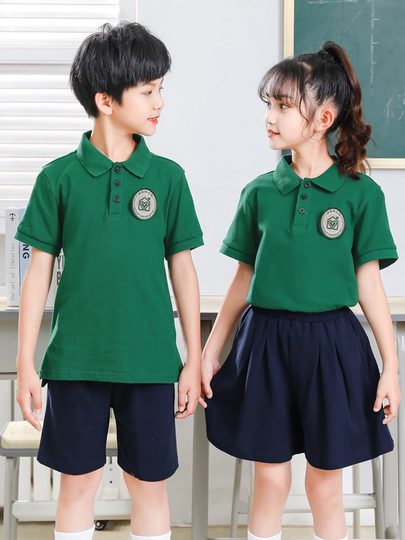 Школьная форма для мальчиков и девочек, летние костюмы с коротким рукавом нового дизайна, спортивная одежда для весны, осени и зимы, униформа для выступлений, школьная форма для учащихся.