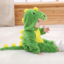 Baby Jumpsuit Autumn Outfit Dinosaur Romper Baby Clothes Little Dinosaur Pajamas Onesie Newborn Crawling Suit Autumn and Winter