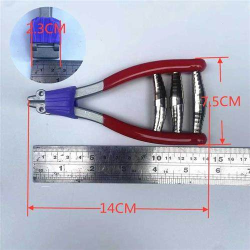 Badminton Tennis Racket Handcrafted Pull Threading Machine Start Clip Resistance Pliers Triple Spring Decompression Pad Fixing Tool-Taobao