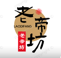 老帝坊酒水批发店的LOGO