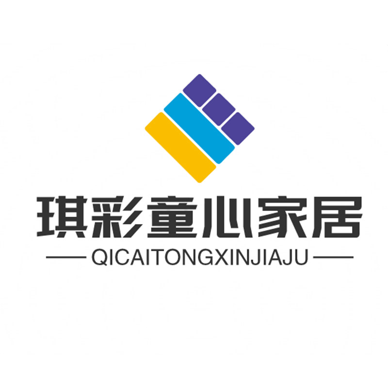 琪彩童心家居的LOGO