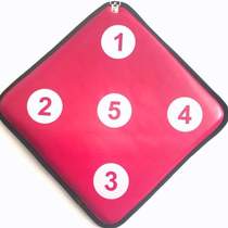 Training wall training fencing family sword target stab-resistant household wall-mounted wear-resistant target five holes not easy to damage the wall hanging leather