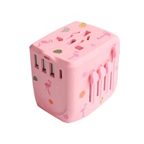 Universal conversion plug global international Japanese European standard Hong Kong version travel converter typec overseas socket