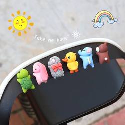 Battery electric car motorcycle locomotive decoration small accessories pendant car decoration small yellow duck doll doll cute