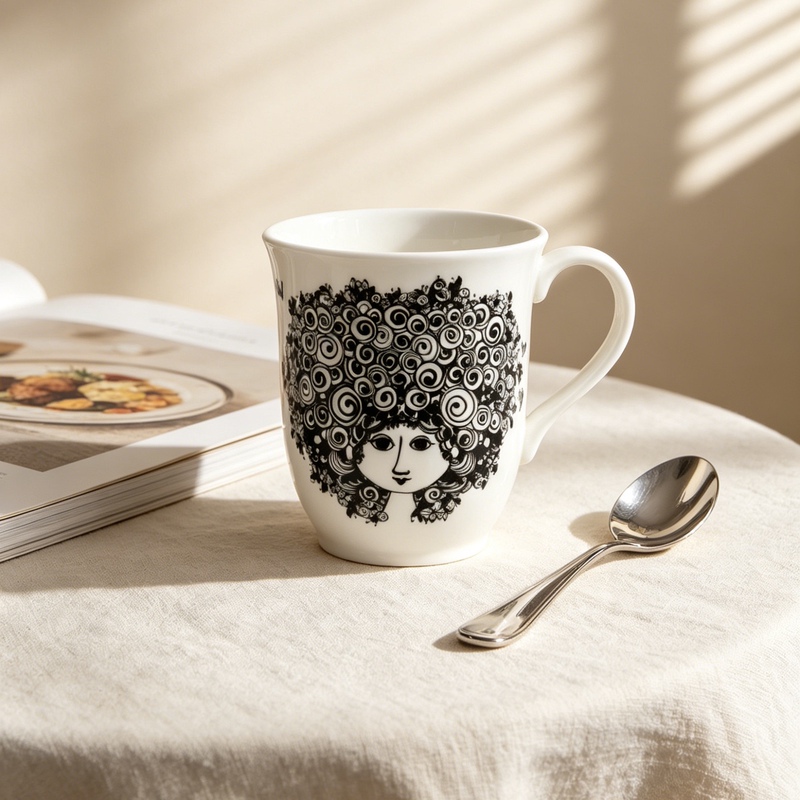 [Authentic Special Offer] Bjornwiinblad Danish Rosalind Ceramic Mug Household Water Cup
